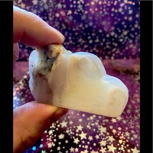 🎄SALE🎄Flower Agate Crystal Cloud Carving!